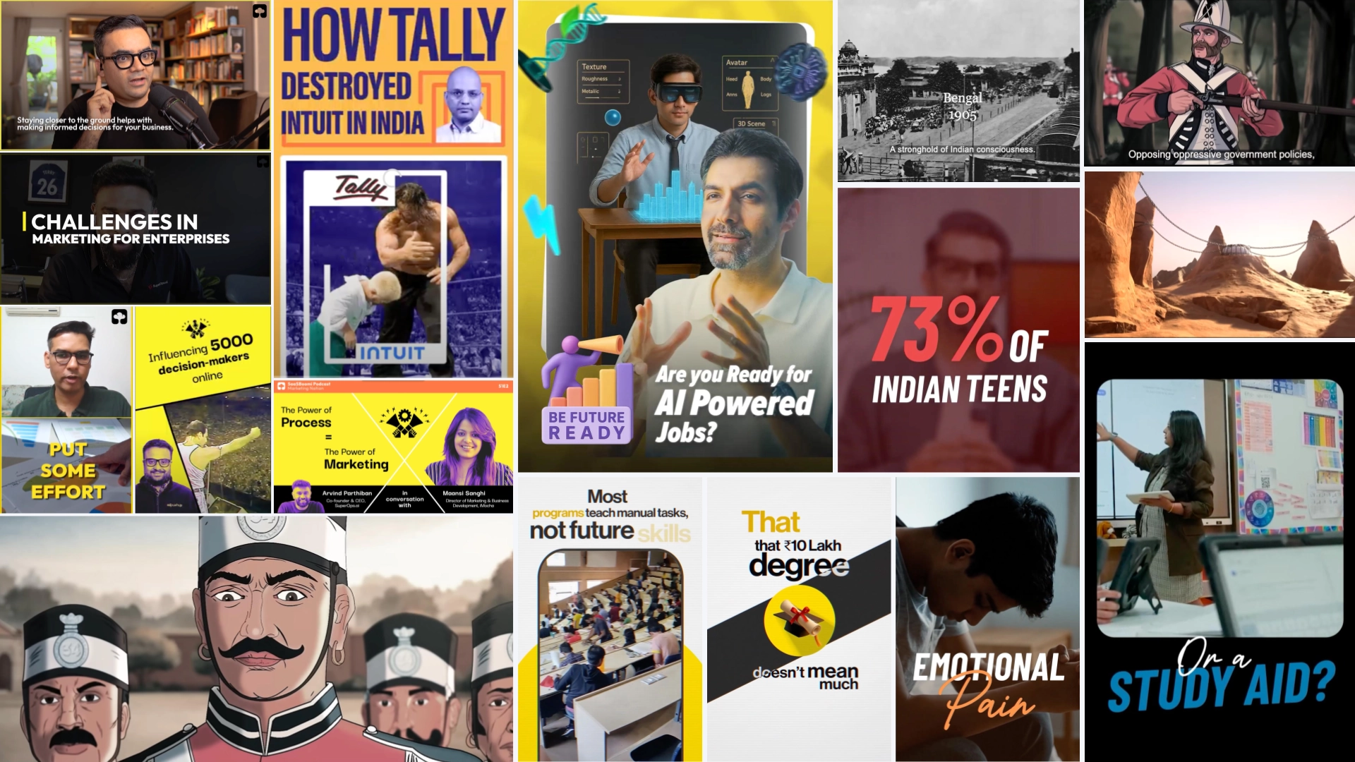 Founder-led and brand work